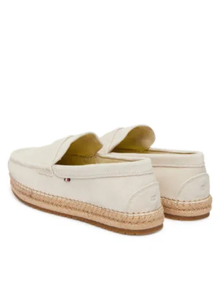 Espadrilles Tommy Hilfiger Flexible Hilfiger Sde Espadrille Ekru bézs