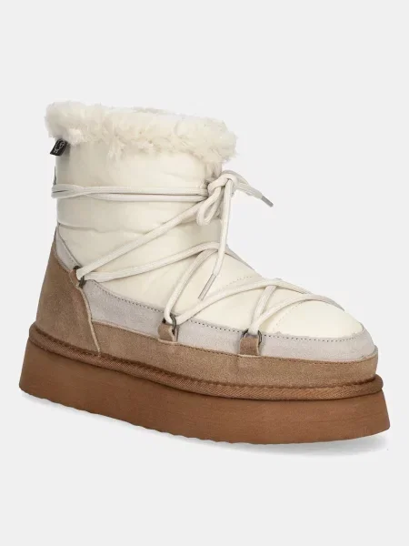 Замшевые сапоги Answear.lab коричневые