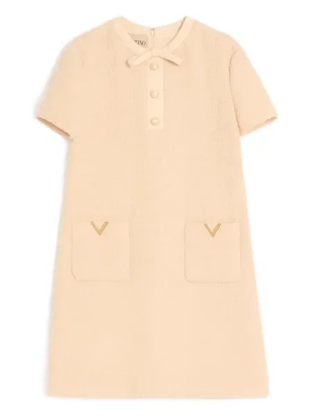 Rochie mini Valentino Garavani de lână scurtă de costum