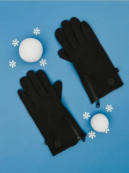 Перчатки Sinsay черные