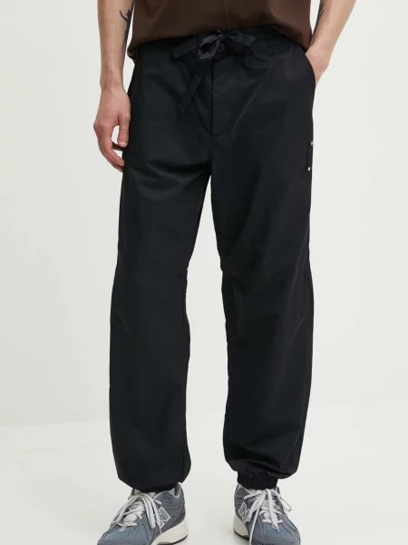 Спортен панталон A-COLD-WALL* Cinch Pant с изчистен дизайн черно