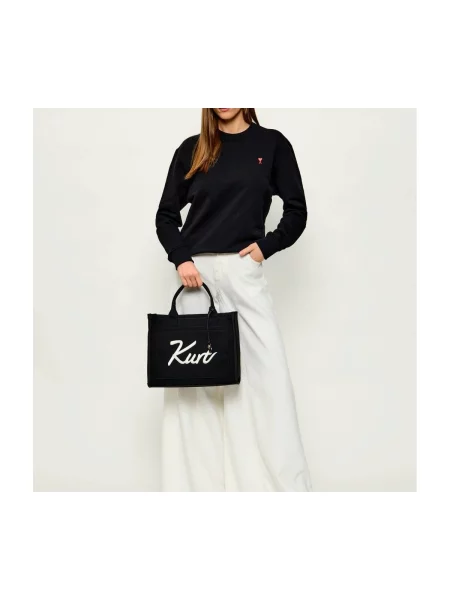 Shopper kabelka Kurt Geiger London čierna