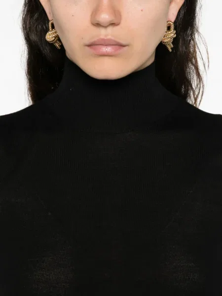 Pulover Goes Botanical scurt negru