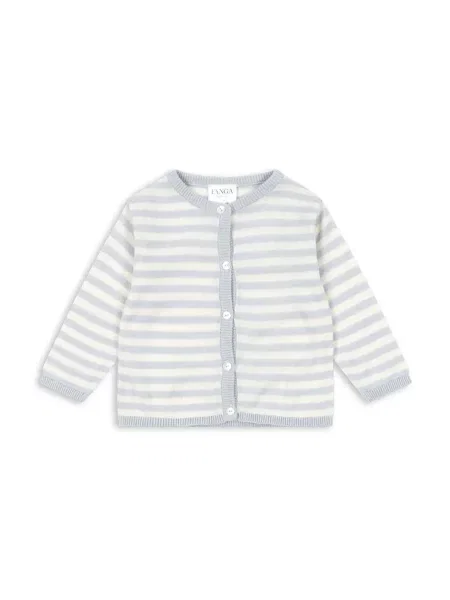 Fanga Fontana Kardigán pre bábätká VENTI KNIT CARDIGAN GOTS modrá