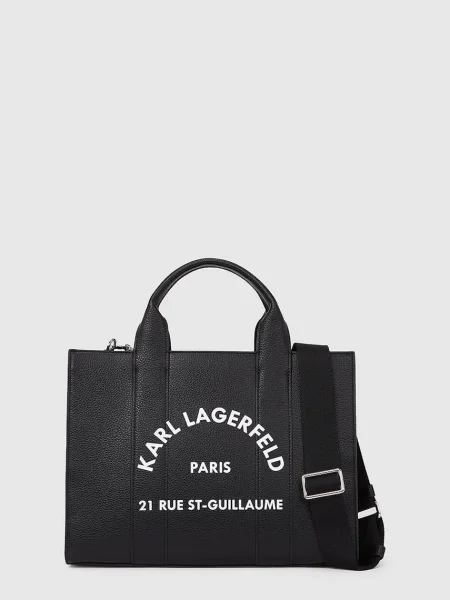 Karl Lagerfeld Geantă shopper Rue St-Guillaume negru