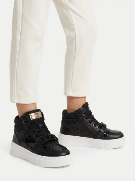 Guess Sneakersy czarny