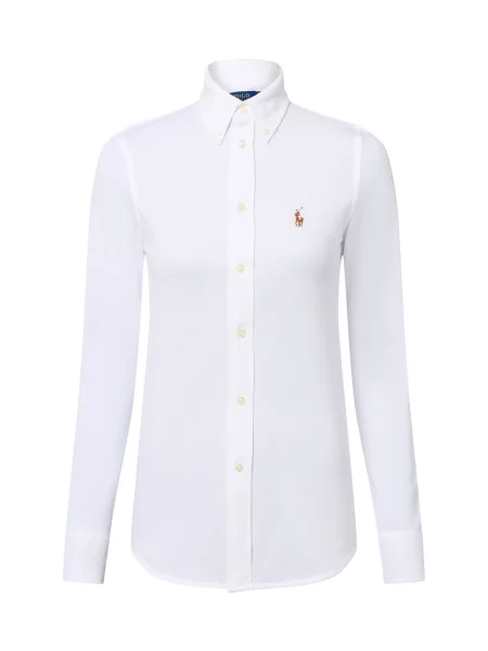Polo Ralph Lauren Bluzki i koszule Kobieta M Koszulka Jersey biały