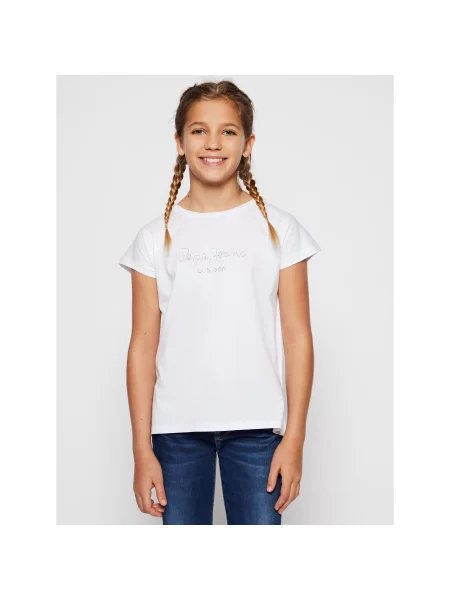 Футболка Pepe Jeans белая