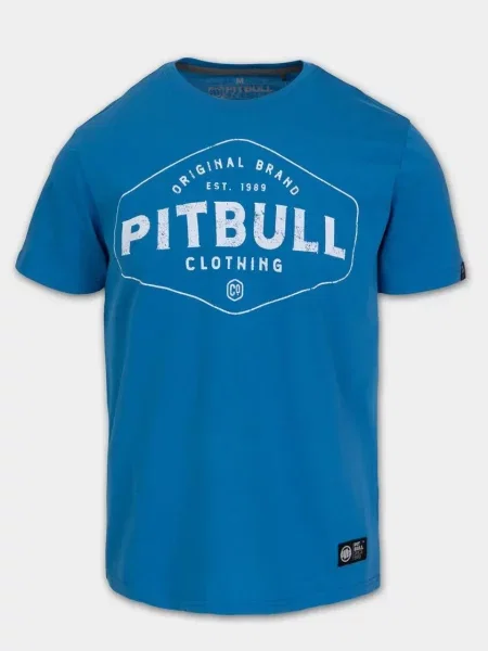 Pitbull Lekka koszulka Pitbull Co. niebieska