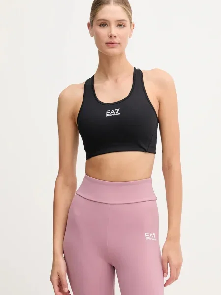 Emporio Armani športová podprsenka čierna