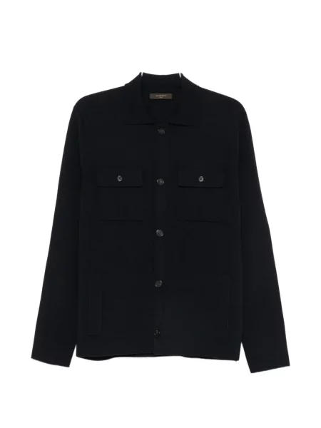 Cardigan Zanone albastru