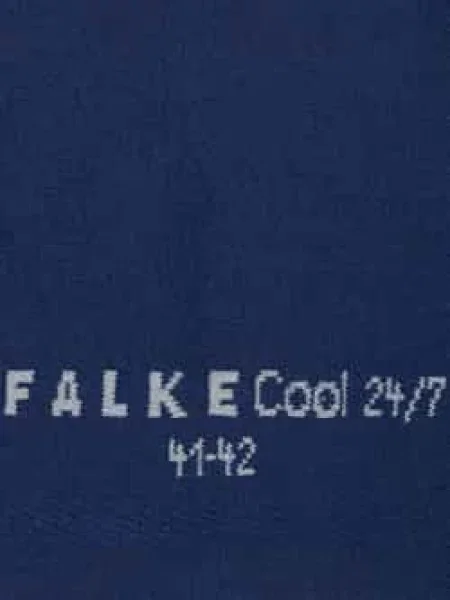 Skarpety z dodatkiem streczu model ‘COOL Falke niebieskie