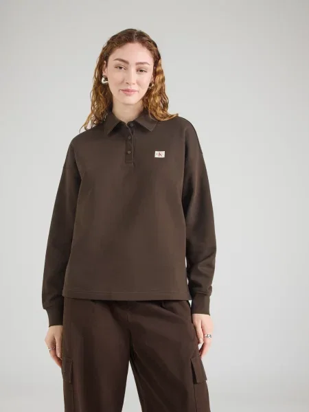 Palton Calvin Klein Jeans maro