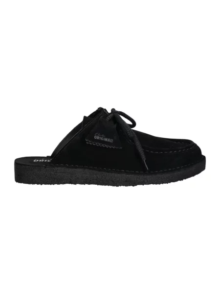 Klapki mules Clarks czarne