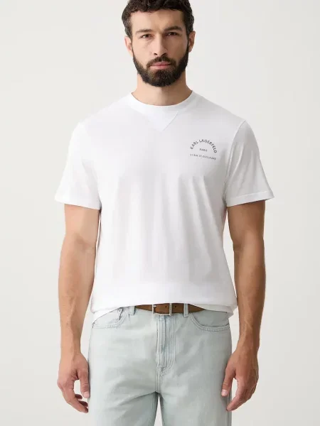 Karl Lagerfeld T-shirt biała