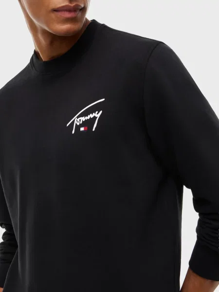 Свитшот Tommy Jeans черный