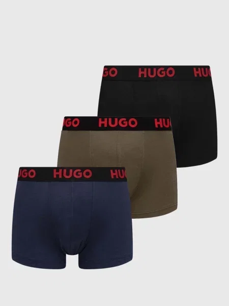 HUGO Boxerky zelené