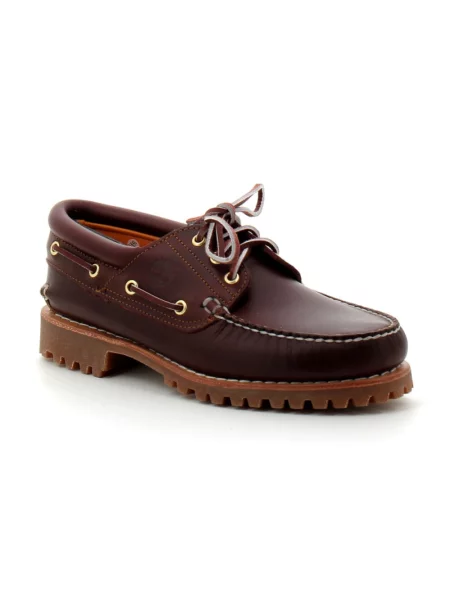 Półbuty Timberland skórzane czerwone