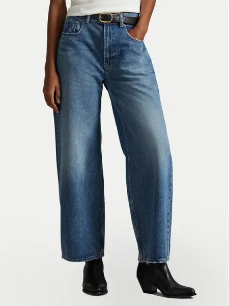 Polo Ralph Lauren Farmer Wide Leg kék