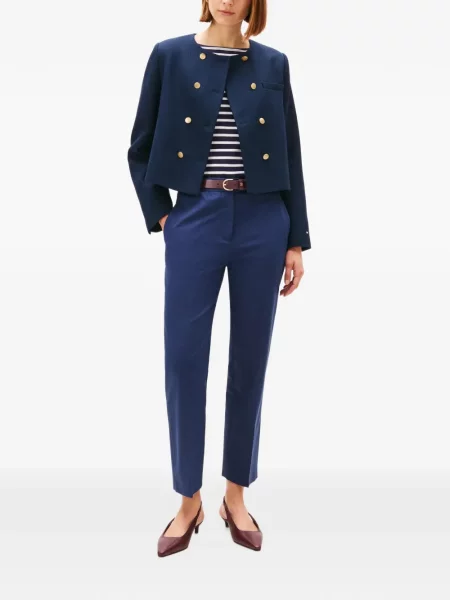 Pantaloni chino Tommy Hilfiger albastru