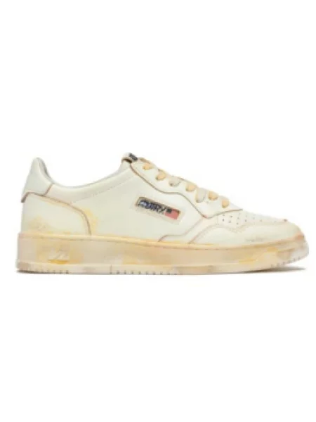 Sneakersy Autry skórzane białe