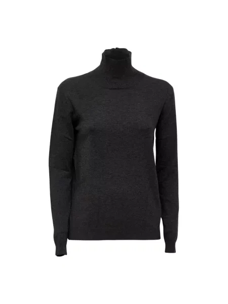 Sweter Weekend Max Mara wełniany szary