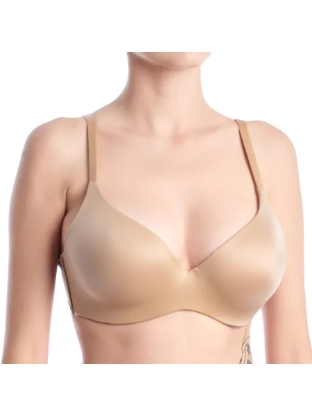 Sutien balconette Lormar bej