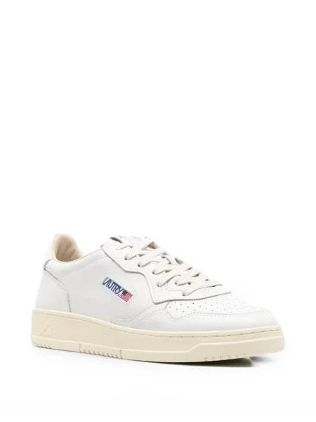 Sneakerși Autry din piele alb
