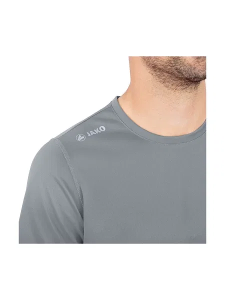 Tricou Jako alergare gri