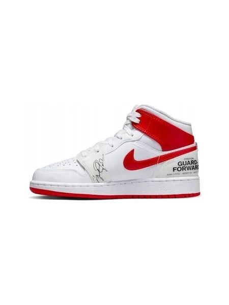 Členkové topánky Nike biela