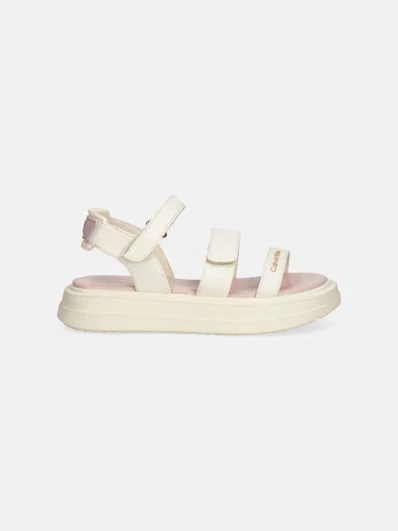Calvin Klein Sandale Bež bijela