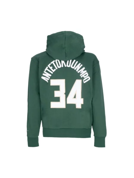 Bluza z kapturem Nike polarowa z kapturem zielona