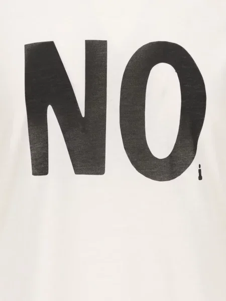 Tricou Fendi cu imagine din jerseu alb
