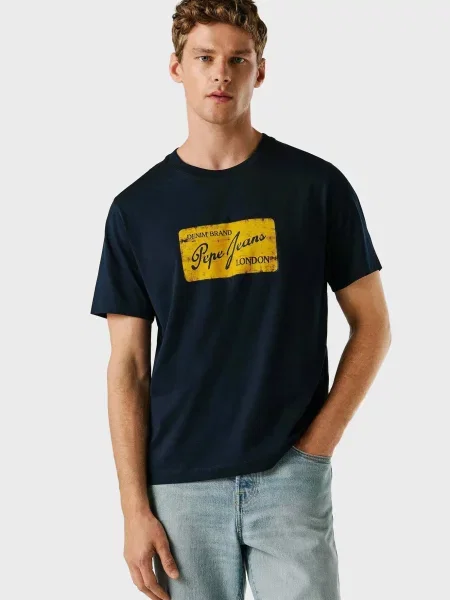 Футболка Pepe Jeans синя