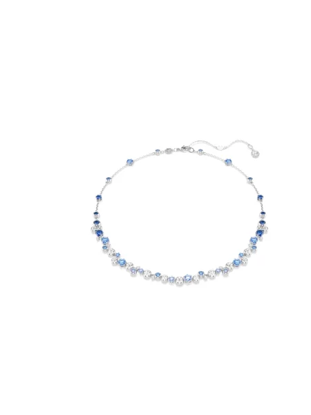 Naszyjnik Swarovski elegancki niebieski