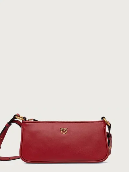 Pinko geantă crossbody pentru femei din piele Horizontal