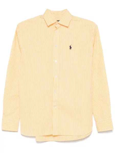 Cămașă Polo Ralph Lauren cu dungi galben
