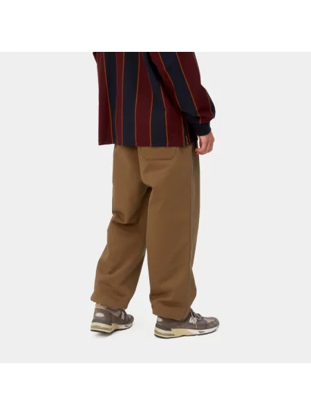 Spodnie dresowe Carhartt Wip brązowe