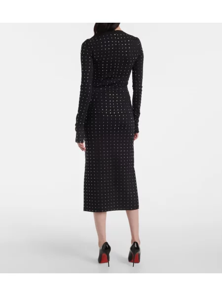 Top Sportmax de cristal negru