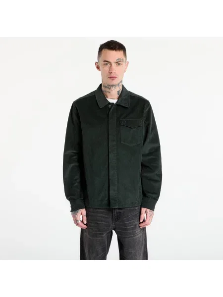 Риза FRED PERRY Corduroy Overshirt Court Green M зелено