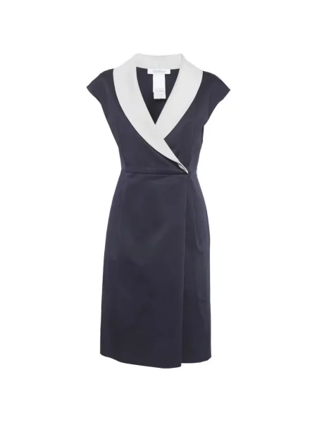 Gulerat rochie midi Max Mara albastru