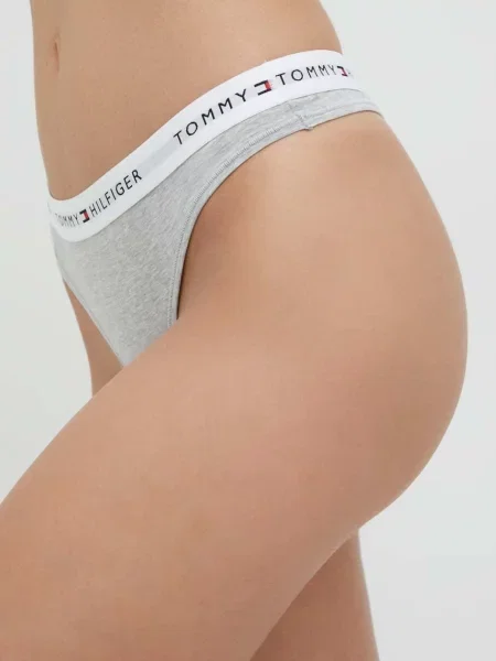 Tommy Hilfiger Tanga šedé