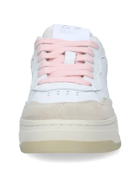 Pantofi Sun68 alb