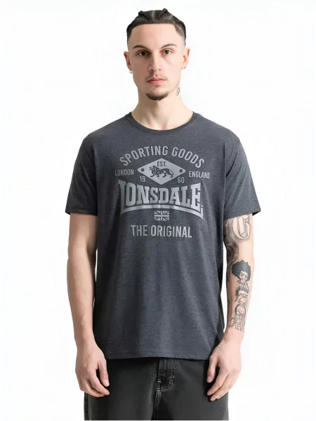Футболка Lonsdale серая