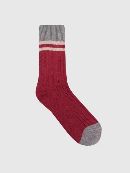 Шкарпетки Brunello Cucinelli бордові