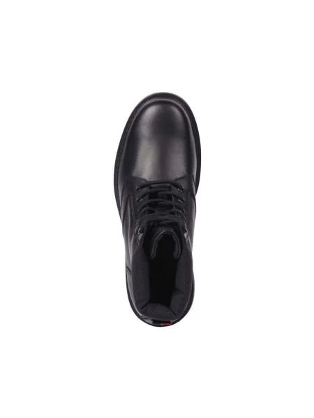 Pantofi Tommy Jeans cu șireturi din piele negru