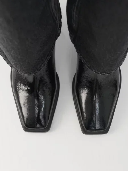 Vagabond Shoemakers боти дамски от кожа HEDDA черно