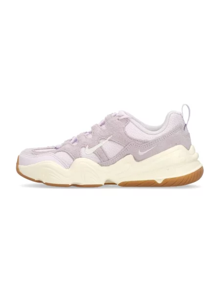 Sneakersy Nike zamszowe z logo fioletowe
