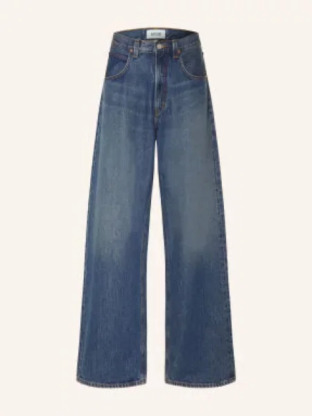 Agolde Jeansy Fusion Baggy Taper Fit blau