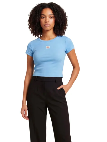 Calvin Klein Jeans Tricou deschis albastru